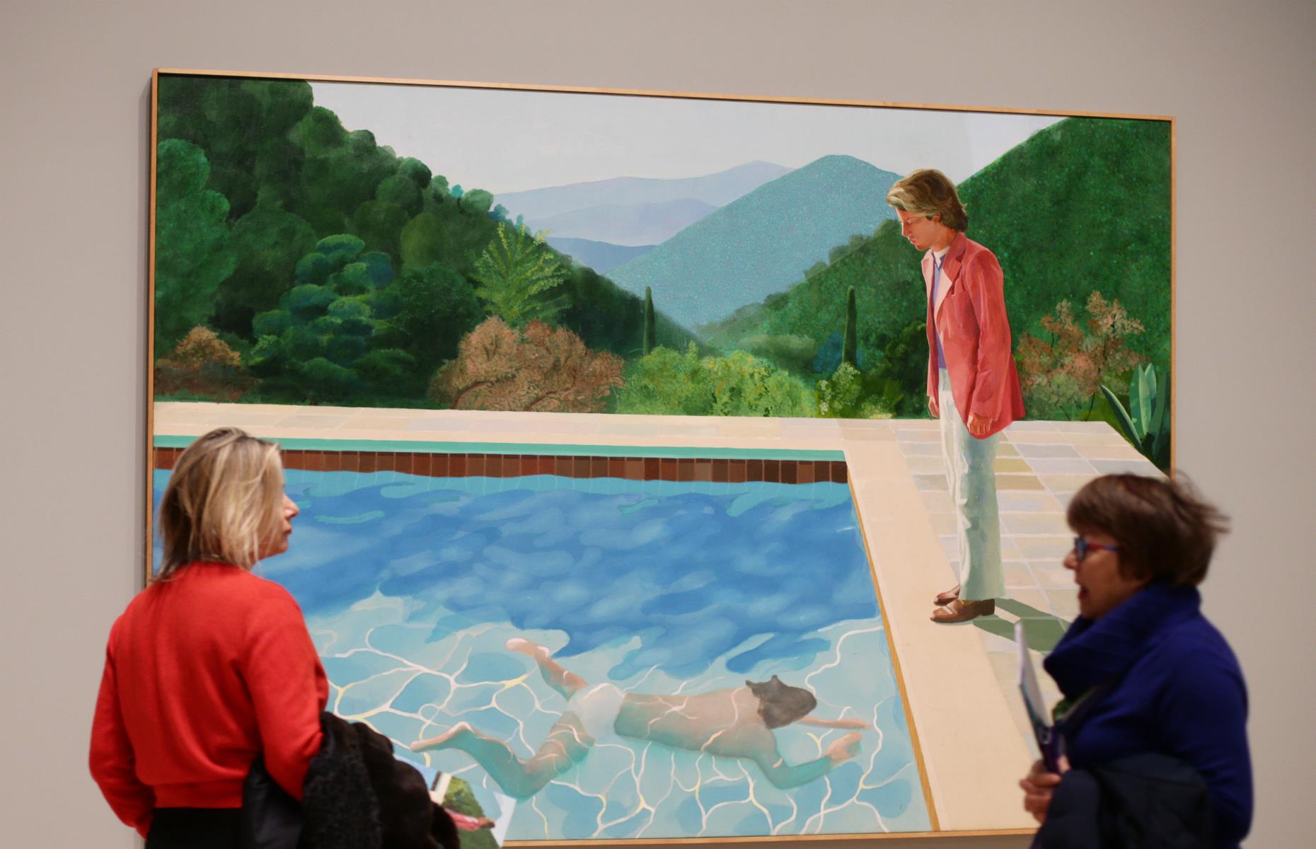 David Hockney, Portrait of an Artist (Pool with Two Figures) – $90.3 million (£70.6m)